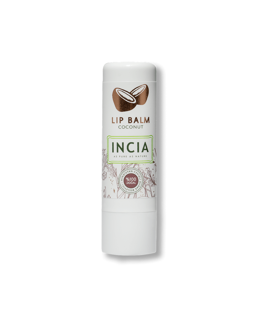 100% Natural Safe To Eat Lip Balm Coconut